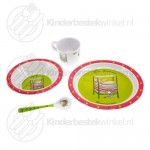 Princess and the Pea children's tableware melamine 4-pieces