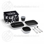 Grown-Ups Table kinderset zwart 7-delig