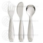 Polish kinderbestek rvs 3-delig