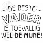 De beste vader is toevallig wel de mijne text spoon