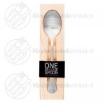 De beste vader is toevallig wel de mijne text spoon