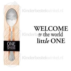 Welcome to the world little one tekstlepel