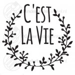 C'est la vie textsked