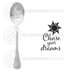 Chase your dreams tekstlepel