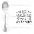 De beste vader is toevallig wel de mijne textsked