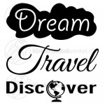 Dream Travel Discover tekstlepel