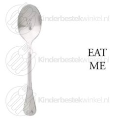Eat Me text spoon