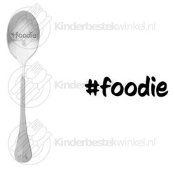 Foodie text spoon