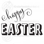 Happy Easter tekstlepel