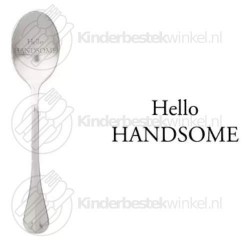 Hello Handsome tekstlepel