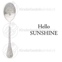 Hello Sunshine tekstlepel