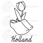 Holland Clog text spoon