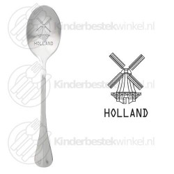 Holland Mill text spoon