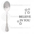 I believe in you tekstlepel