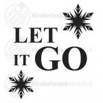 Let it go text spoon