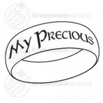 My Precious text spoon