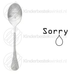 Sorry text spoon