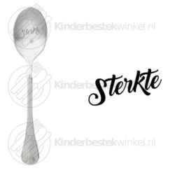 Sterkte text spoon