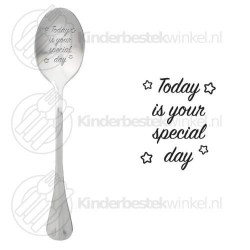 Today is your special day text spoon