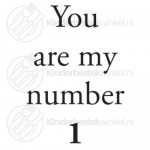 You are my number 1 text sked