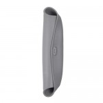 Slabbetje oprolbaar grijs