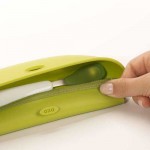 Slabbetje oprolbaar groen