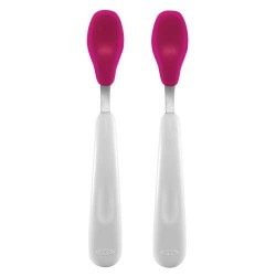 Feeding spoon set pink