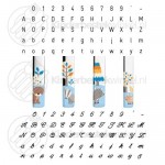 Friends barnbestick färg 4-delar (Steinbeck)