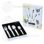 Natura barnbestick färg 4-delar