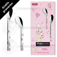 Topis babybestek roze 2-delig