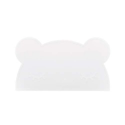 Bear children's placemat white