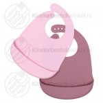 Catchie haklappar set powder pink dusty rose