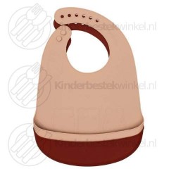 Catchie bibs set beige rust