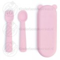 Feedie babybestick powder pink 3-delar