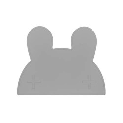 Bunny children's placemat grey